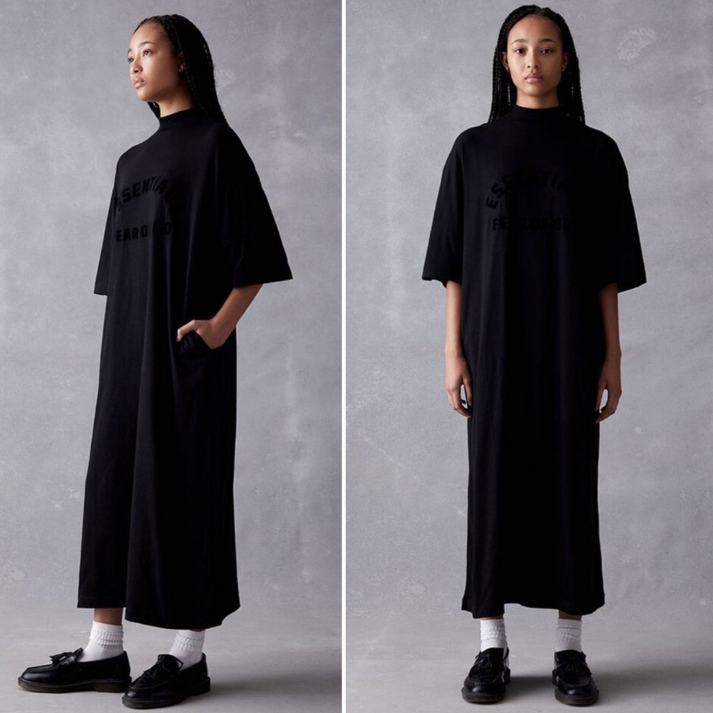 Fear of God Black Maxi Dress